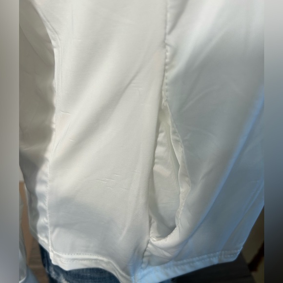 WOMEN RASH GUARD SUN PROTECTION JACKET SUN SHADE HOODIE ZIPPER - Picture 9 of 11